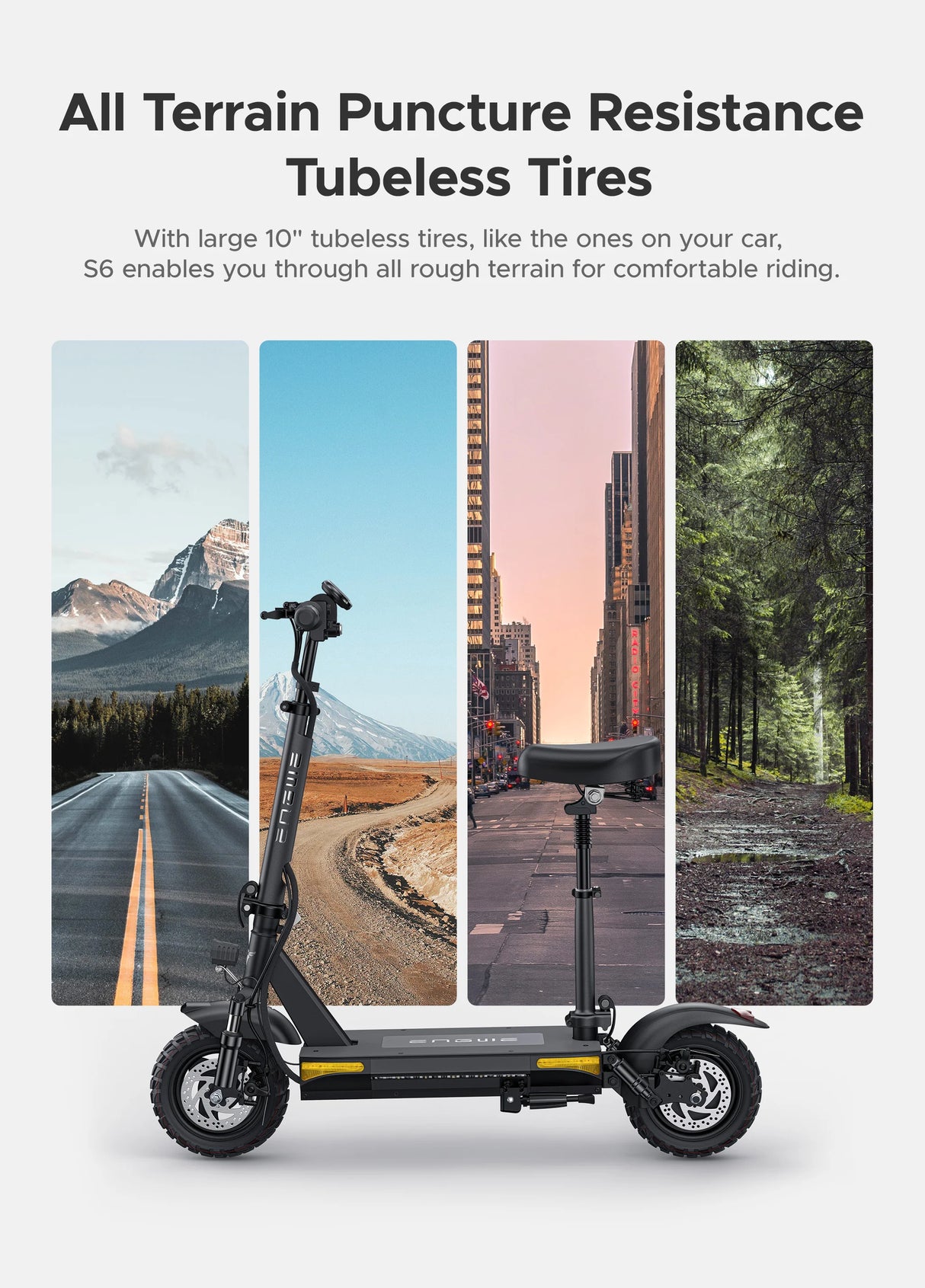 ENGWE S6 700W 37Miles Seated E-Scooter