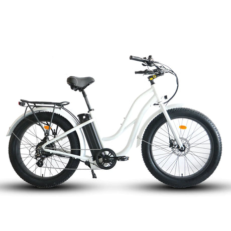 Coastal Cruiser BB-CFT 52V 750W Fat Tire Electric Cruiser Bike