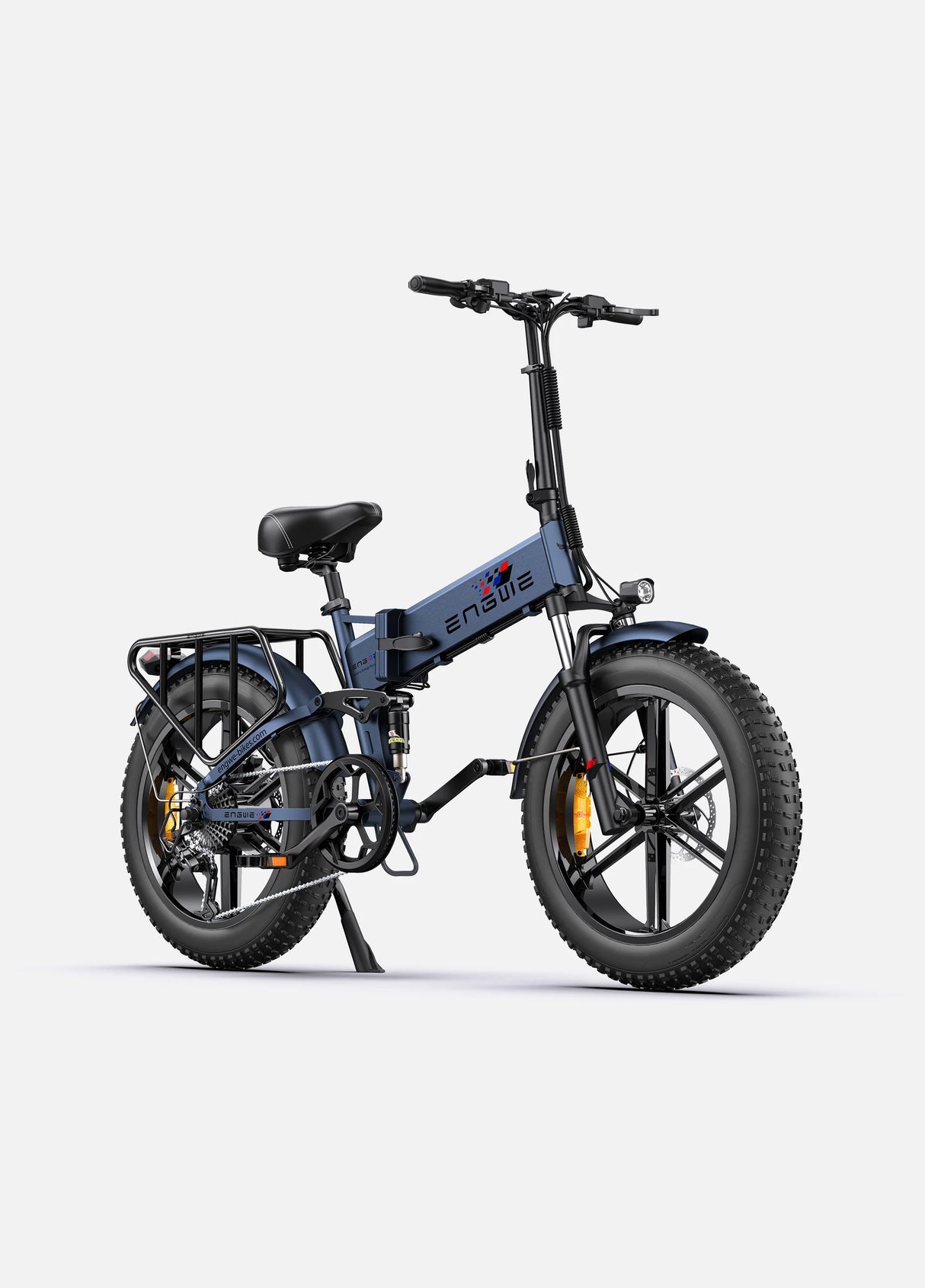 ENGINE PRO 1000W 62Miles Full Suspension Foldable E-bike