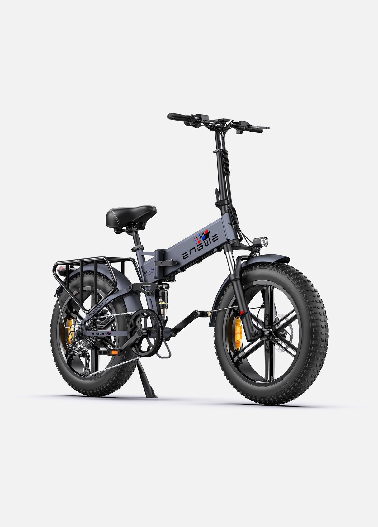 ENGINE PRO 1000W 62Miles Full Suspension Foldable E-bike