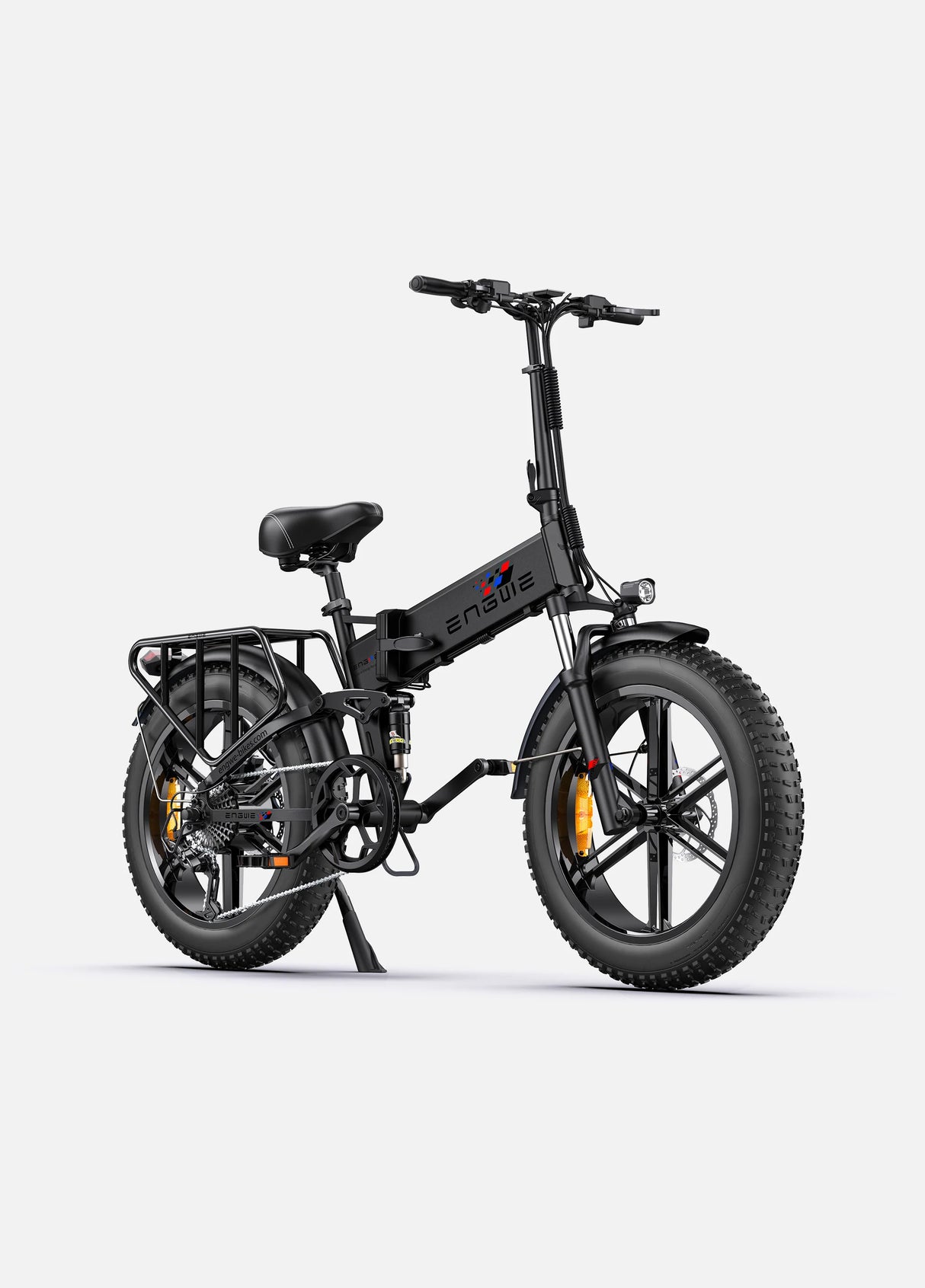 ENGINE PRO 1000W 62Miles Full Suspension Foldable E-bike