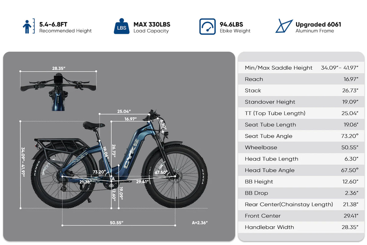 E Joe Lynx Step Thru Commuter Electric Bike