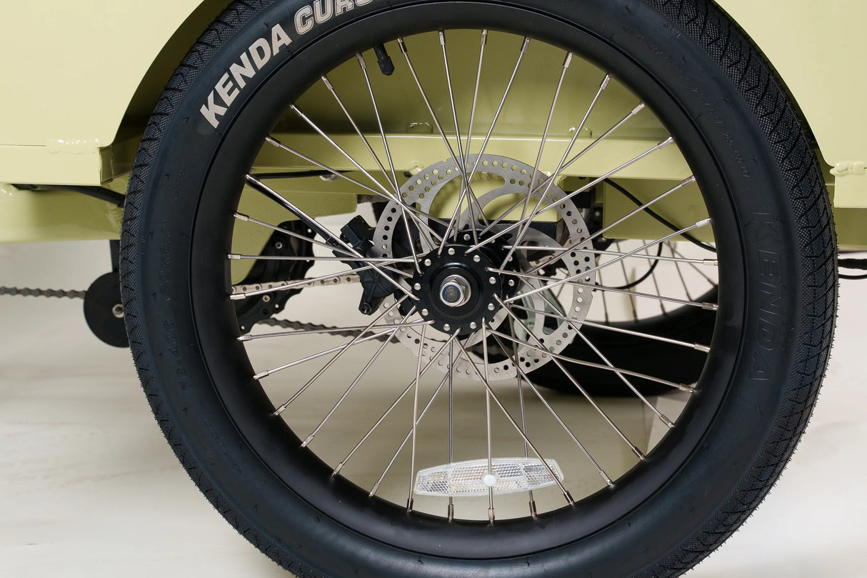 Oh Wow Cycles Conductor Plus Rickshaw Cargo Electric trike