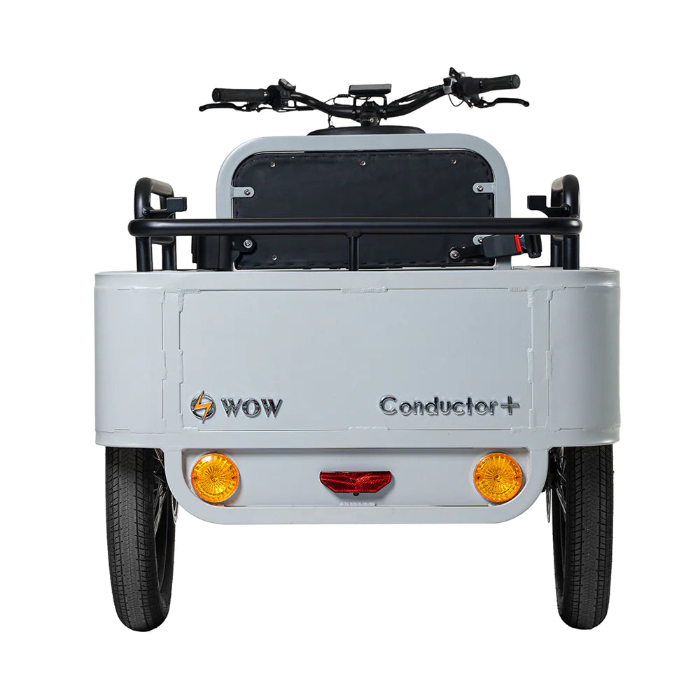 Oh Wow Cycles Conductor Plus Rickshaw Cargo Electric trike