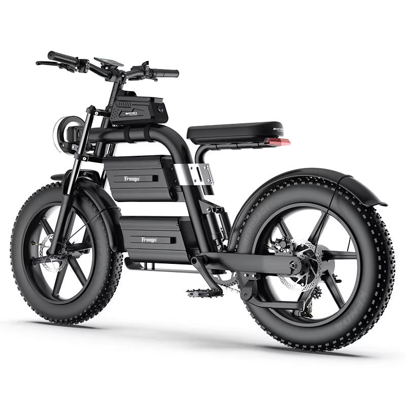 Freego E20 Dual Battery Electric Motorcycle Bike with adjustable Seat