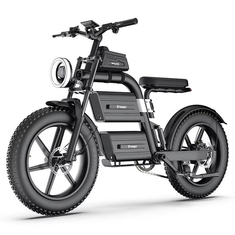 Freego E20 Dual Battery Electric Motorcycle Bike with adjustable Seat