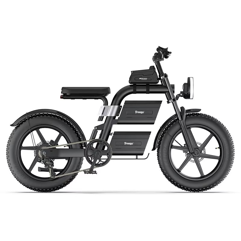Freego E20 Dual Battery Electric Motorcycle Bike with adjustable Seat