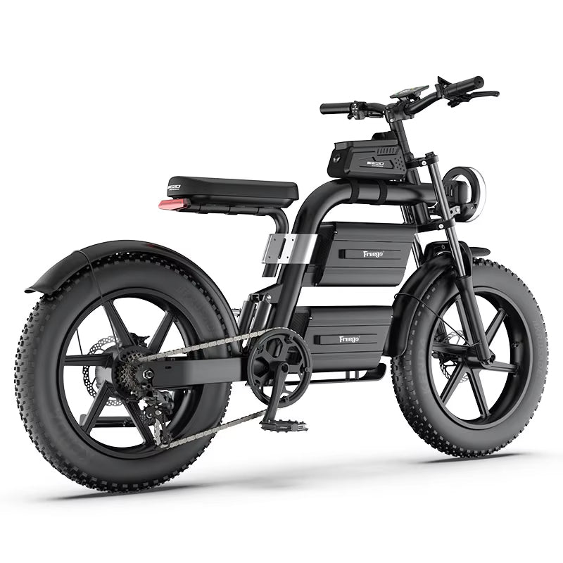Freego E20 Dual Battery Electric Motorcycle Bike with adjustable Seat