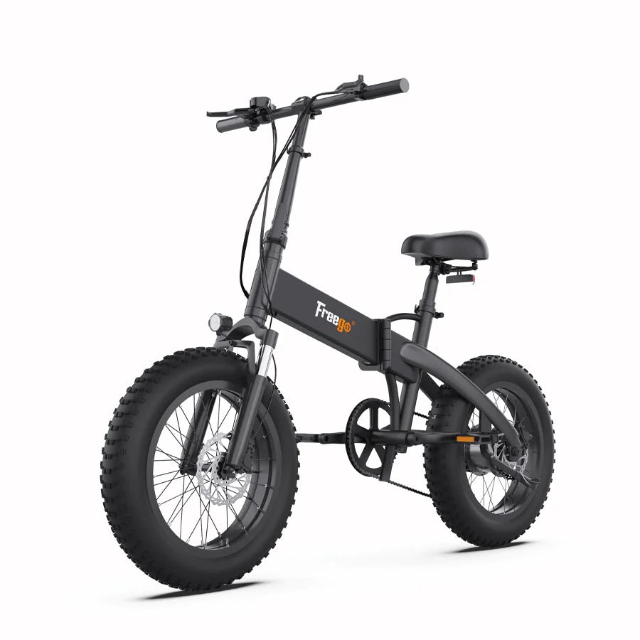 Freego eFlex Raptor E1 Shimano 7-Speed Foldable Fat Tire City Electric Bike 1200W Poweful Motor