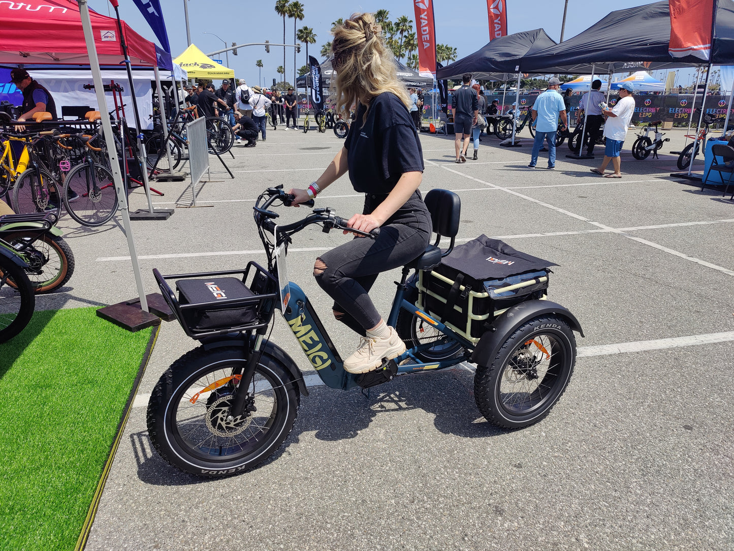 MEIGI Silverado HD MG2301 Folding Electric Tricycle