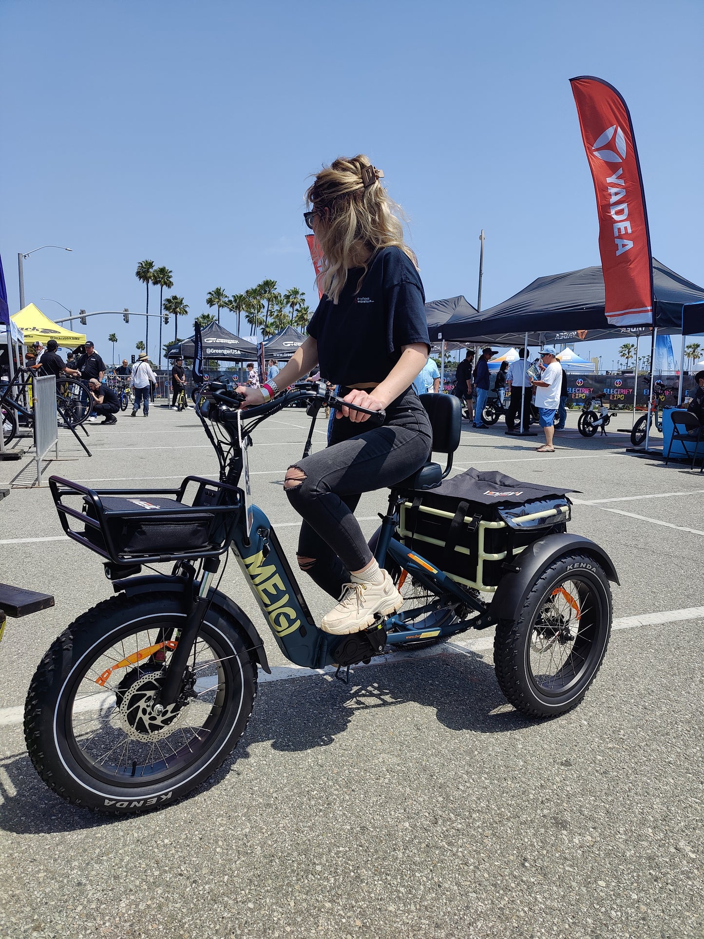 MEIGI Silverado HD MG2301 Folding Electric Tricycle