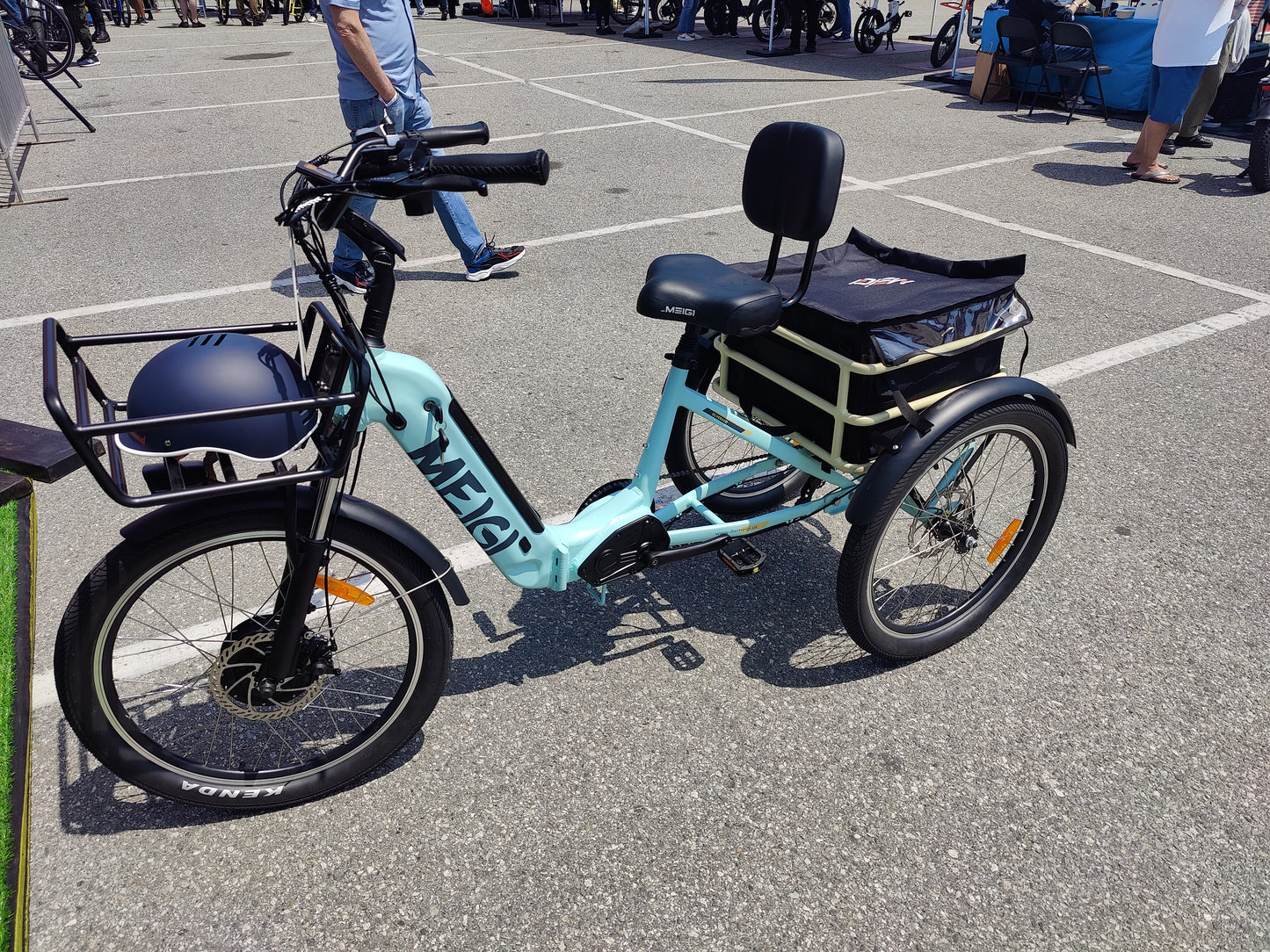 MEIGI Silverado HD MG2301 Folding Electric Tricycle