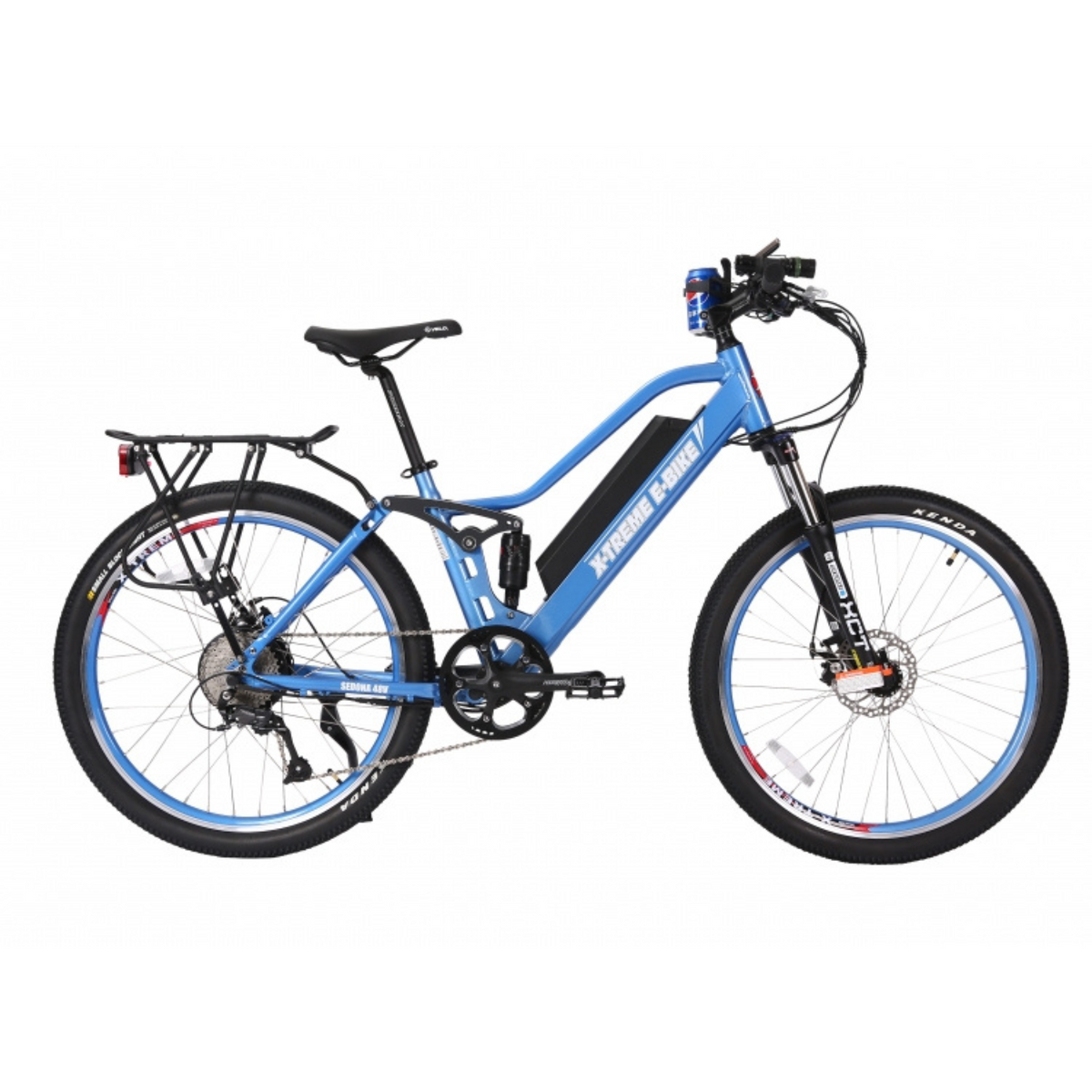 X-Treme Sedona 48 Volt Electric Step-Through Best Mountain Bicycle – E-Wheel Warehouse