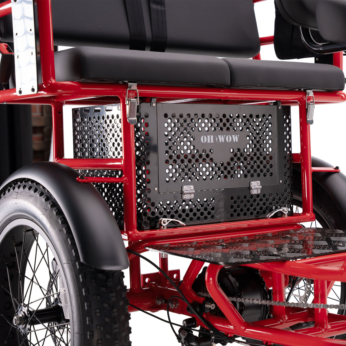 Oh Wow Cycles Conductor 4-3 Rickshaw Electric trike