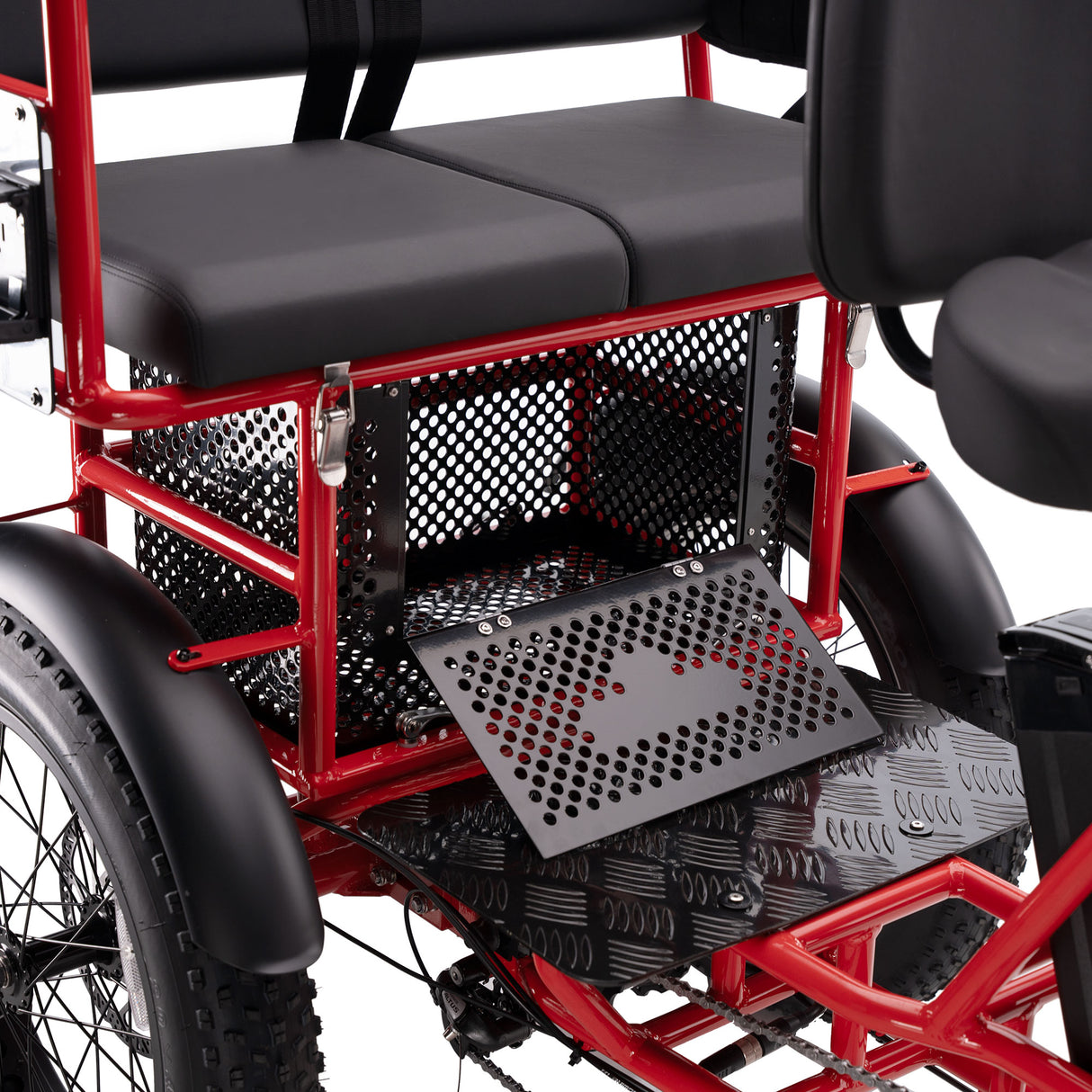 Oh Wow Cycles Conductor 4-3 Rickshaw Electric trike