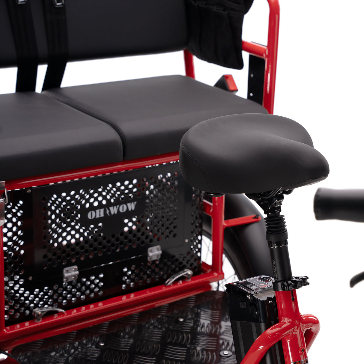 Oh Wow Cycles Conductor 4-3 Rickshaw Electric trike