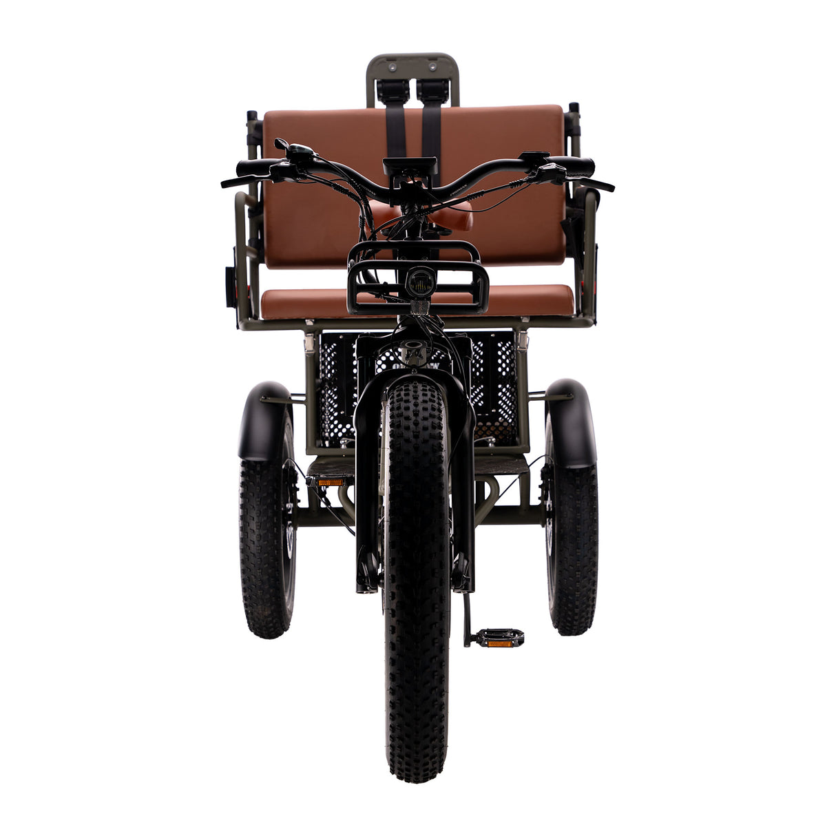 Oh Wow Cycles Conductor 4-3 Rickshaw Electric trike