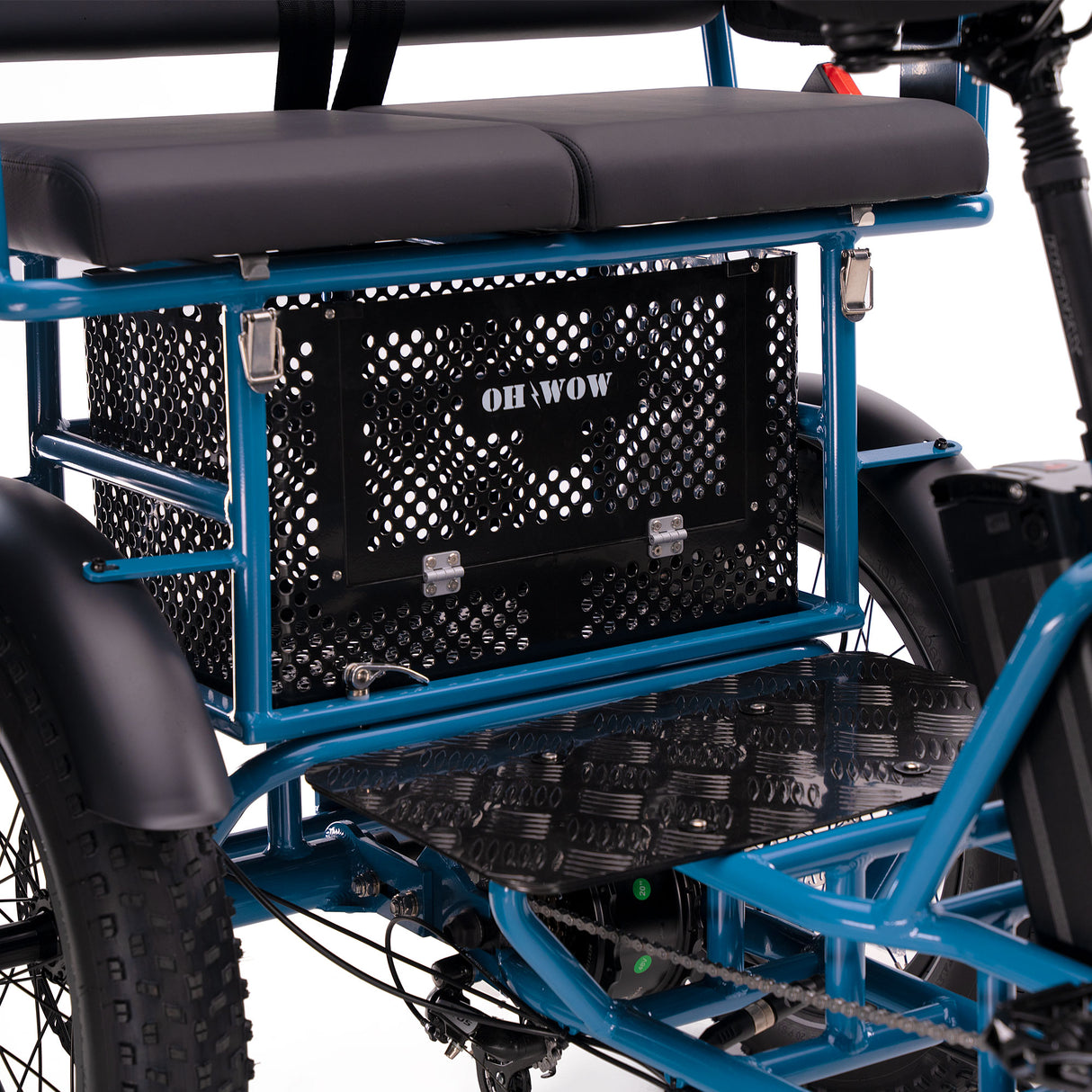 Oh Wow Cycles Conductor 4-3 Rickshaw Electric trike