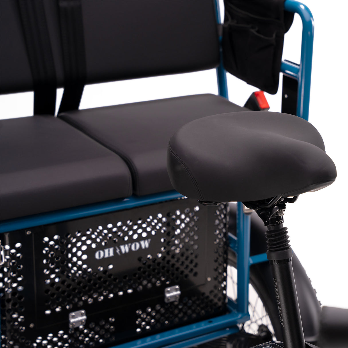 Oh Wow Cycles Conductor 4-3 Rickshaw Electric trike