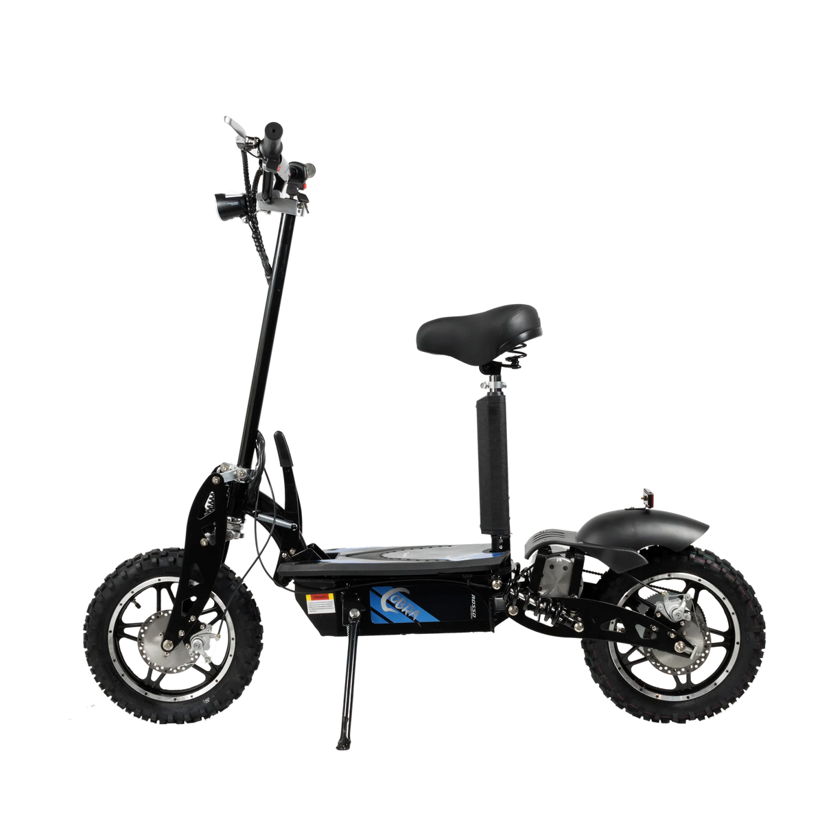 Gio Electric Rosso Cobra 100W Standing Electric Scooter with Foldable Seat