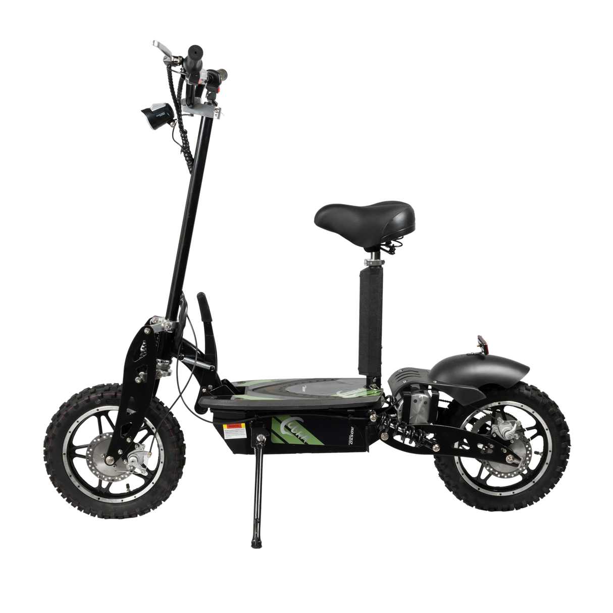 Gio Electric Rosso Cobra 100W Standing Electric Scooter with Foldable Seat