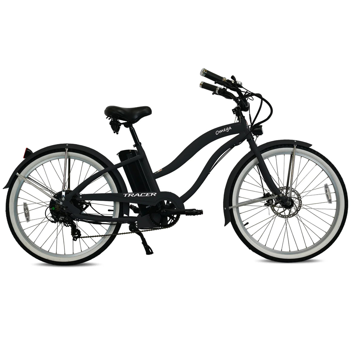 Tracer Omega 26" Electric Beach Cruiser Bike