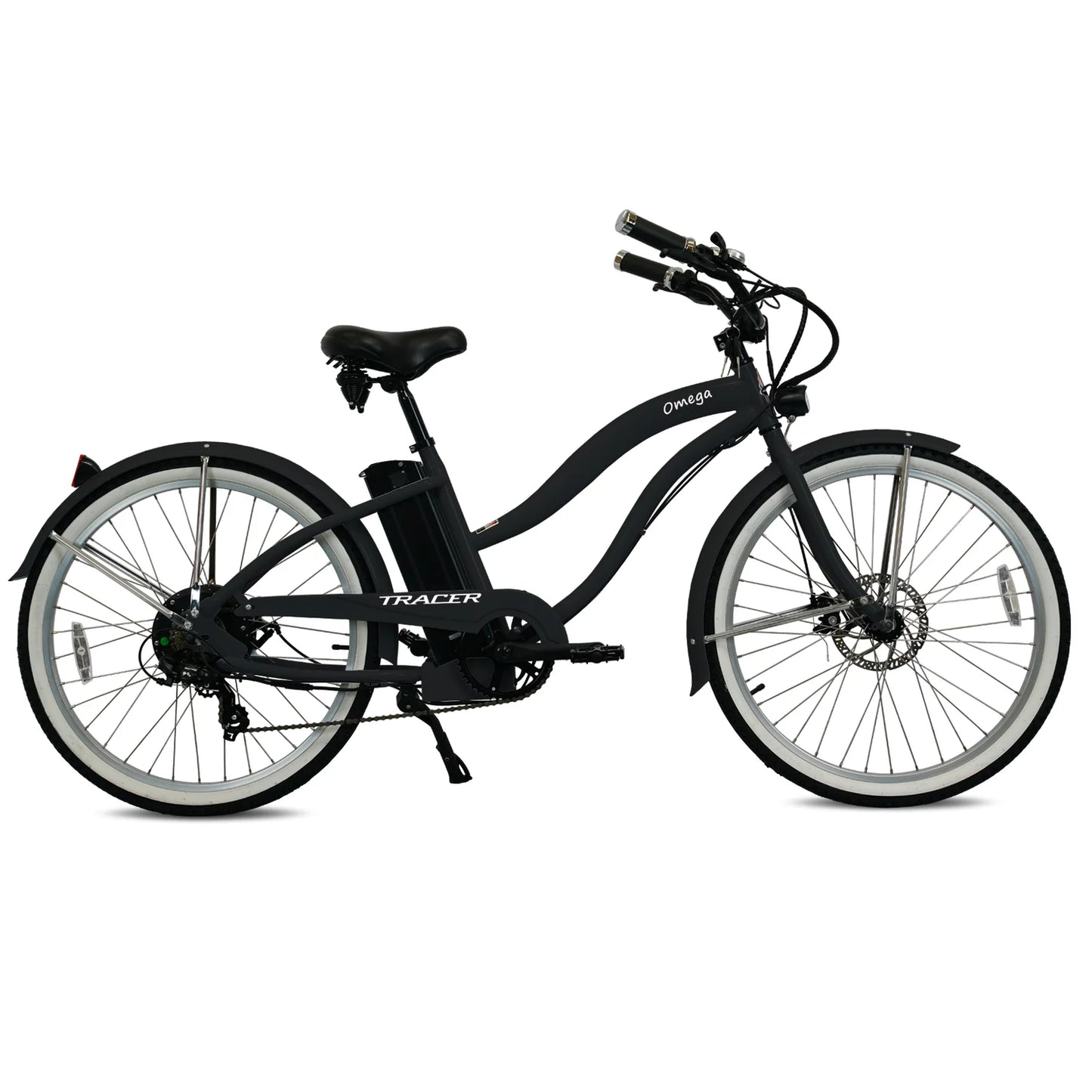 Tracer Omega 26" Electric Beach Cruiser Bike