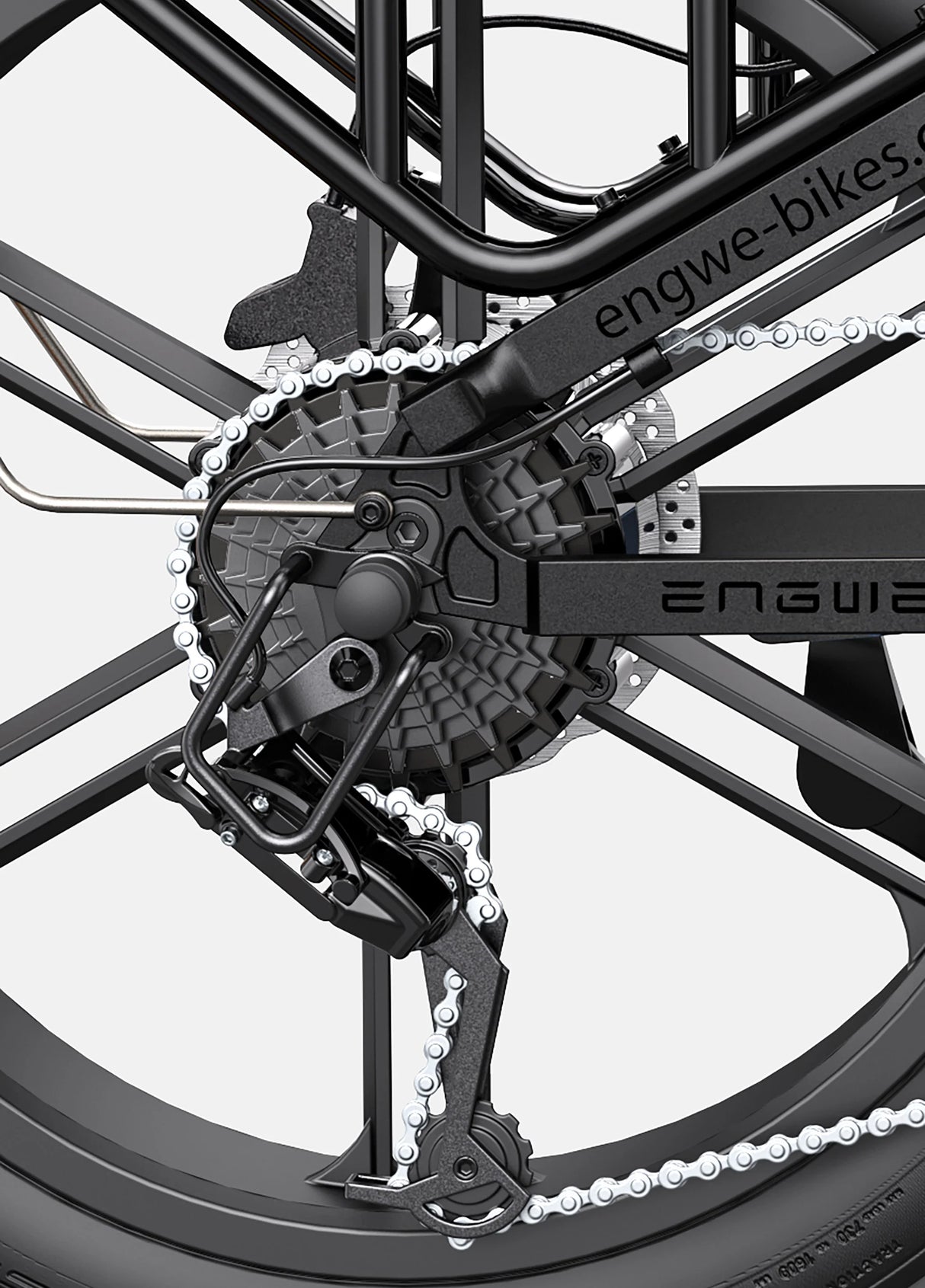 ENGINE PRO 1000W 62Miles Full Suspension Foldable E-bike