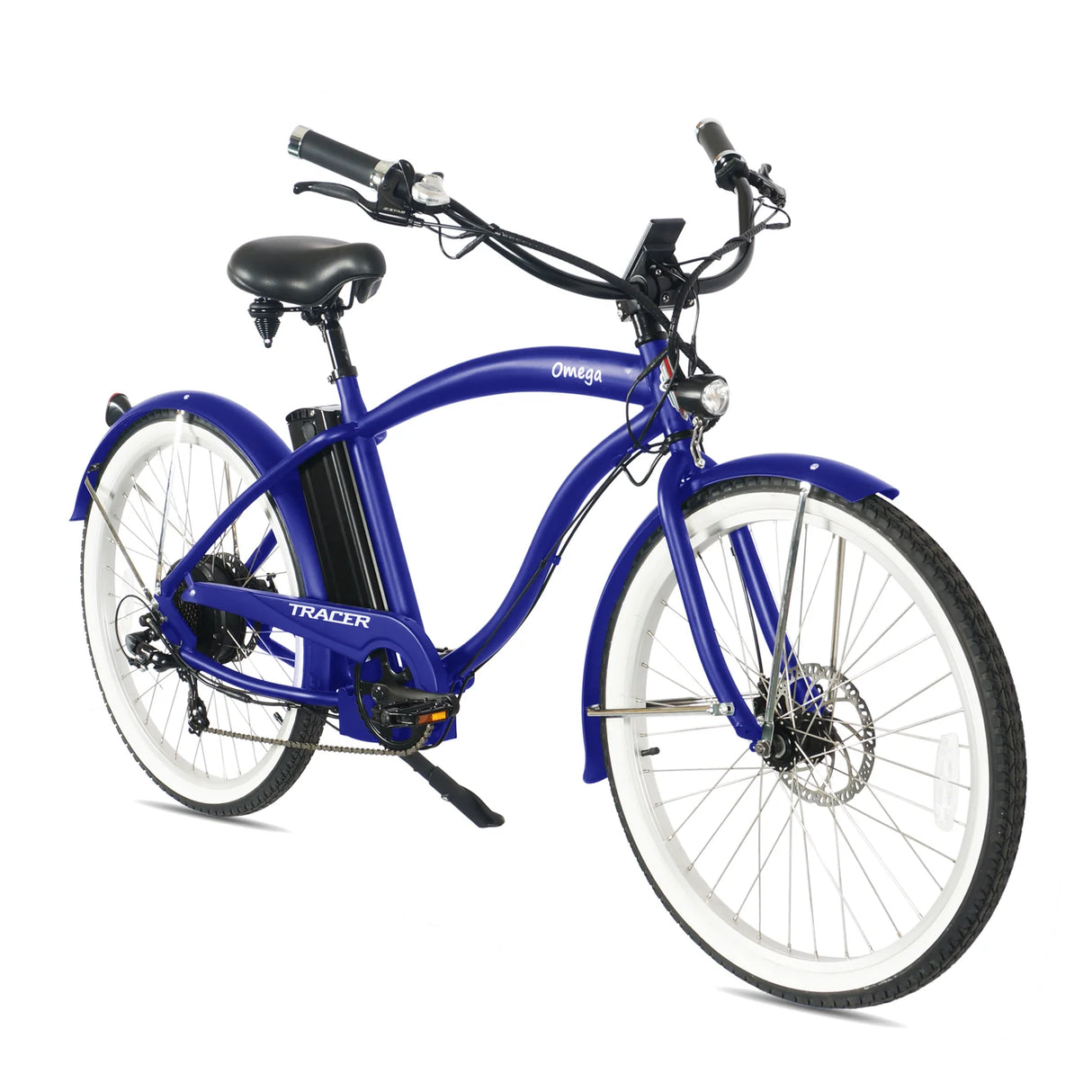 Tracer Omega 26" Men's Electric Beach Cruiser Bike