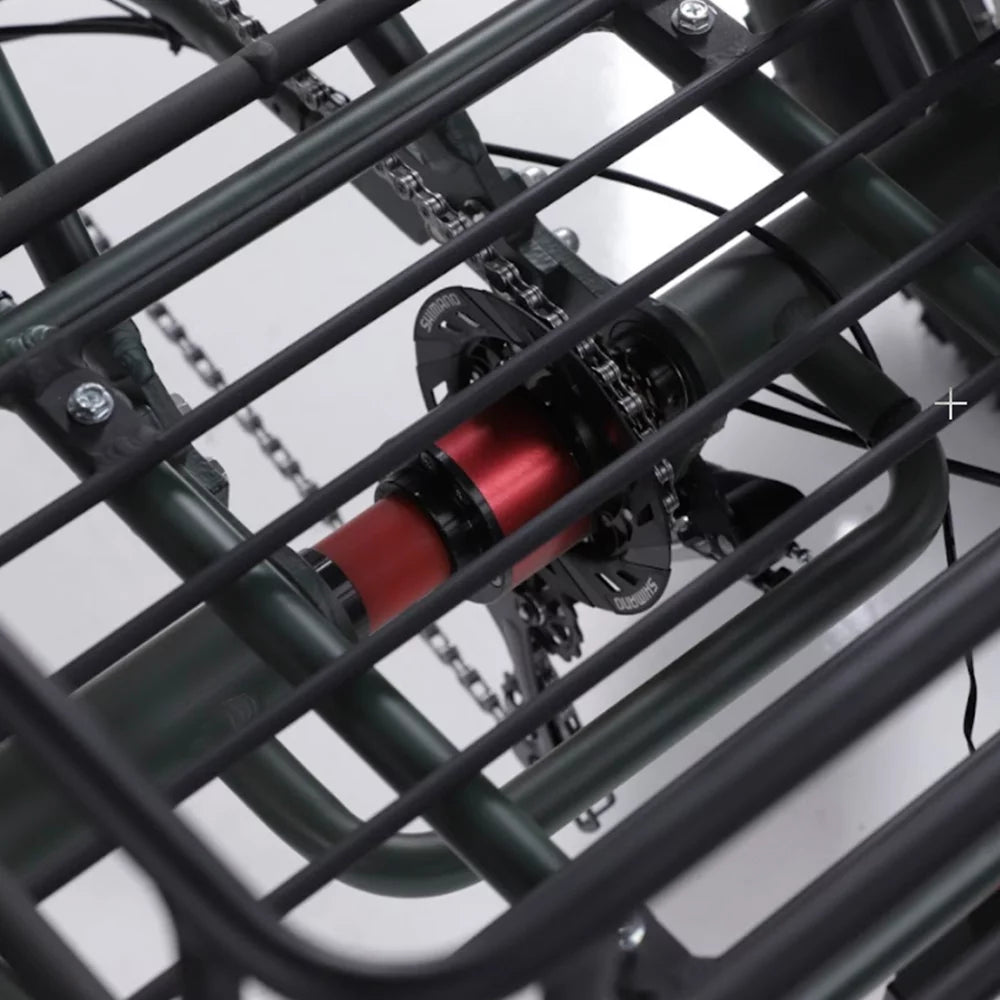 Oh Wow Cycles Conductor Plus Rickshaw Cargo Electric trike