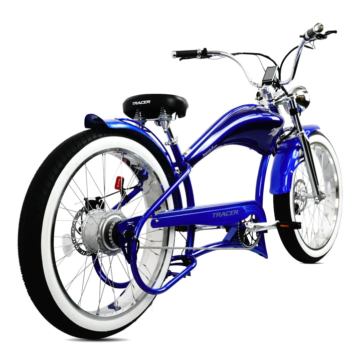 Tracer Twenty5 GTS 26" 500W Dual Spring Electric Chopper Bike