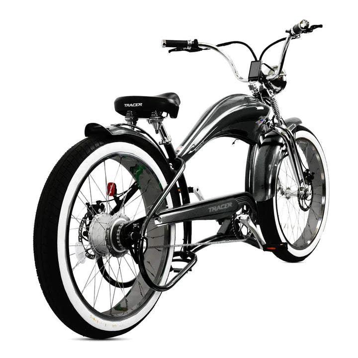 Tracer Twenty5 DS 26" 500W Dual Spring Electric Chopper Bike