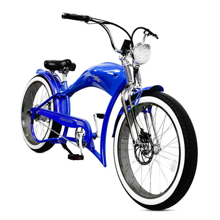 Tracer Twenty5 DS 26" 500W Dual Spring Electric Chopper Bike