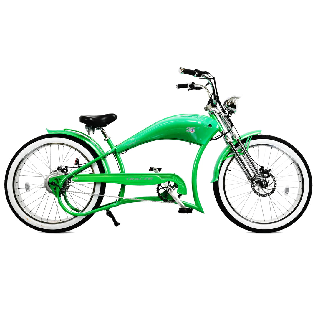 Tracer Twenty5 DS 26" 500W Dual Spring Electric Chopper Bike