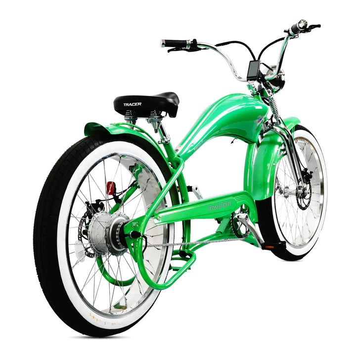 Tracer Twenty5 DS 26" 500W Dual Spring Electric Chopper Bike