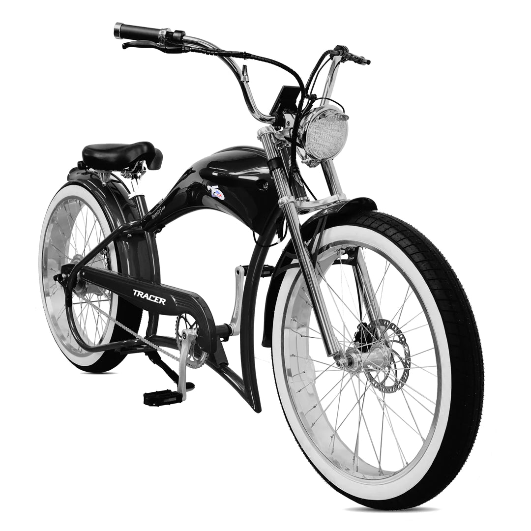 Tracer Twenty5 GT 500W 26 Electric Chopper Bike 500W – E-Wheel Warehouse