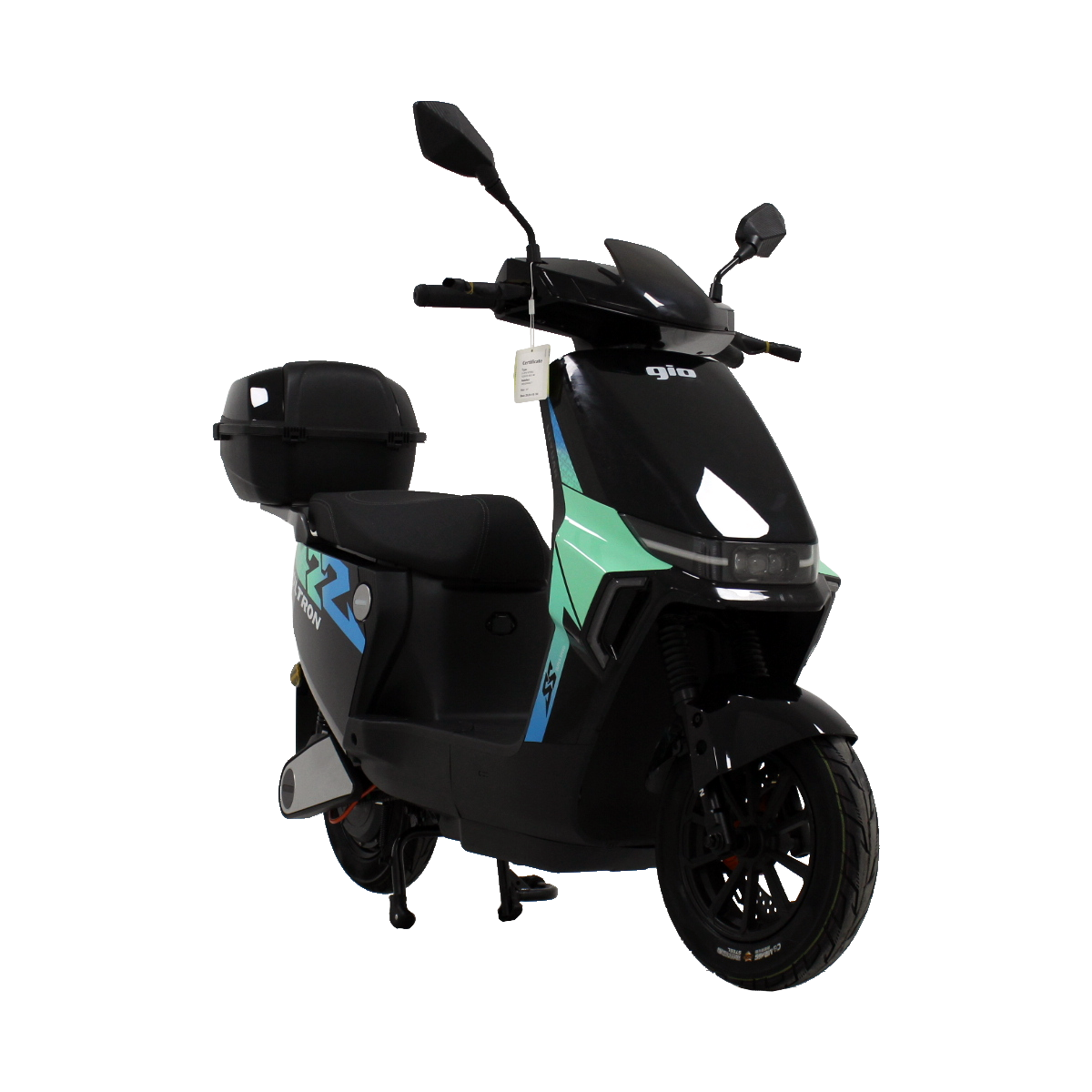 GIO Electric Ultron 600W Electric Moped With Pedals