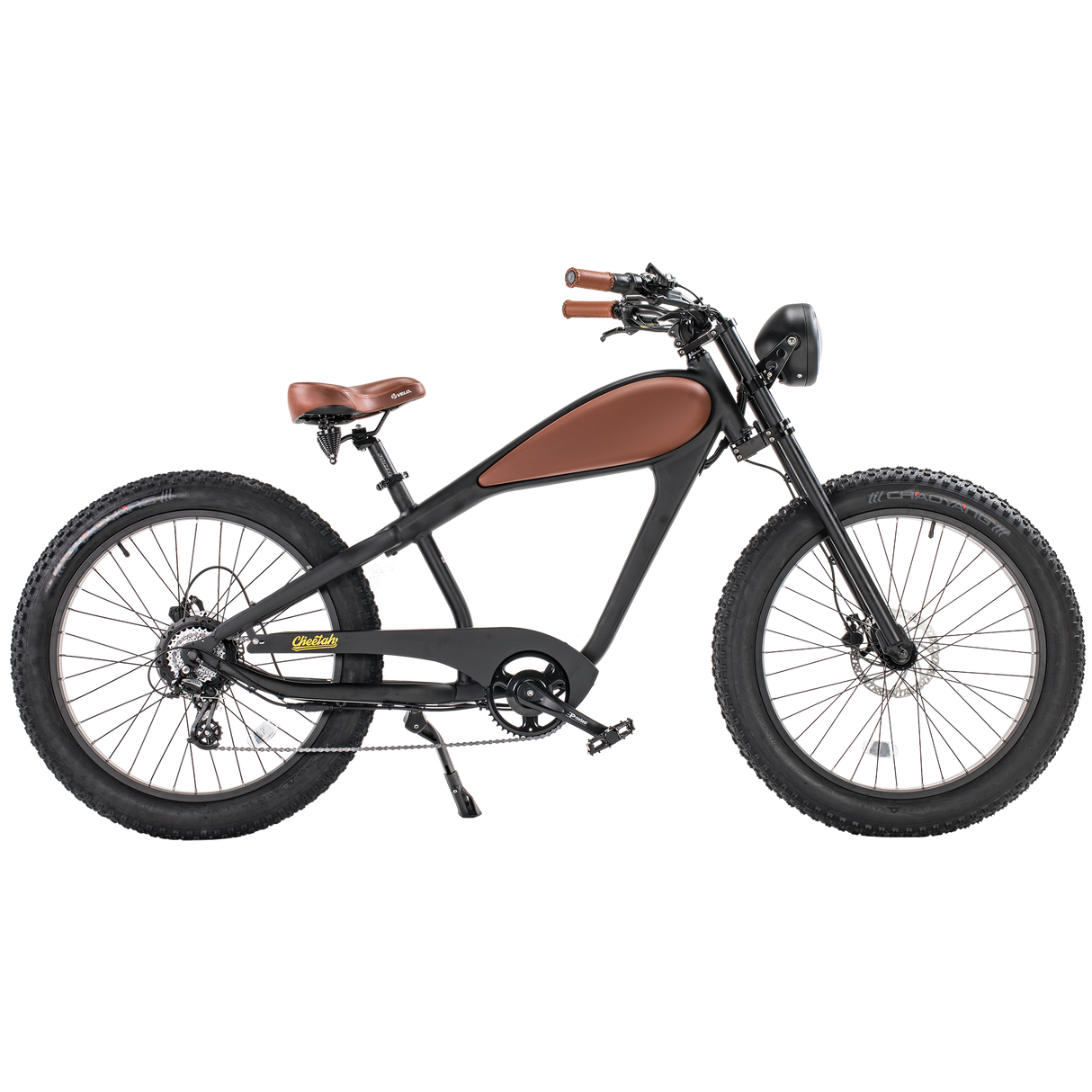 Revi Cheetah Café Racer 750W Electric Chopper Bike - E-Wheel Warehouse