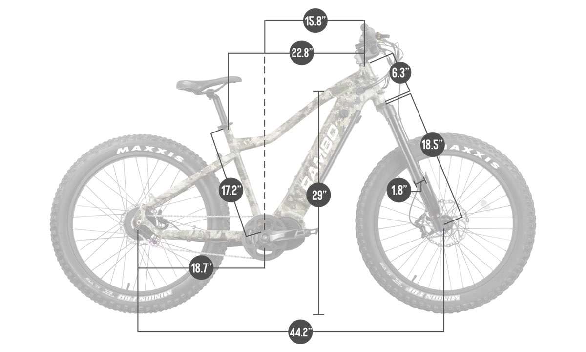 Rambo The Prowler Ultra 1000w Motor 1000 XPE - E-Wheel Warehouse