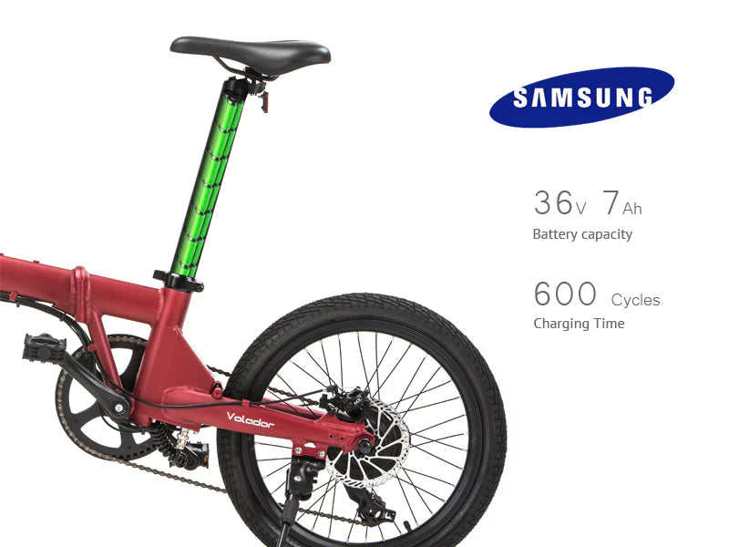 Qualisports Valdor 350W Folding Electric Bike