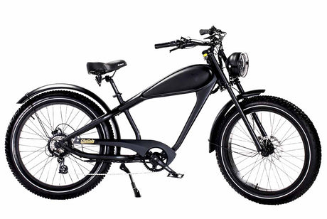 Revi Cheetah Plus Café Racer 750W Electric Chopper Bike