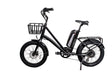 GlareWheel EB-RU Electric Bike Fat Tire 500W 5 Level Throttle With Basket - E-Wheel Warehouse