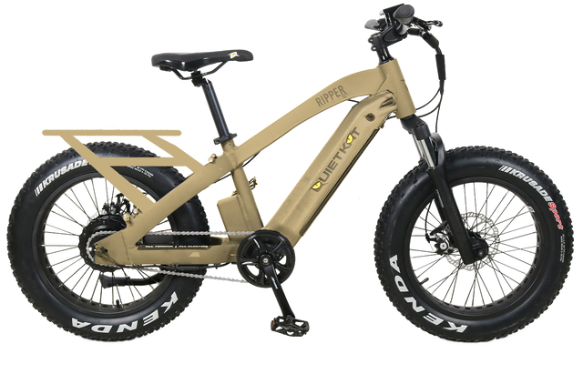 QuietKat Ripper Kids E-Bike 500w 48v Suspension Fat Tire Electric Bike - E-Wheel Warehouse