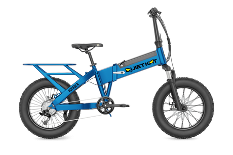 QuiteKat Voyager Off-Road Fat Tire Folding Electric Bike - E-Wheel Warehouse