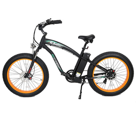 Ecotric Best Hammer Electric Fat Tire Beach Snow E Bike - Orange 2020