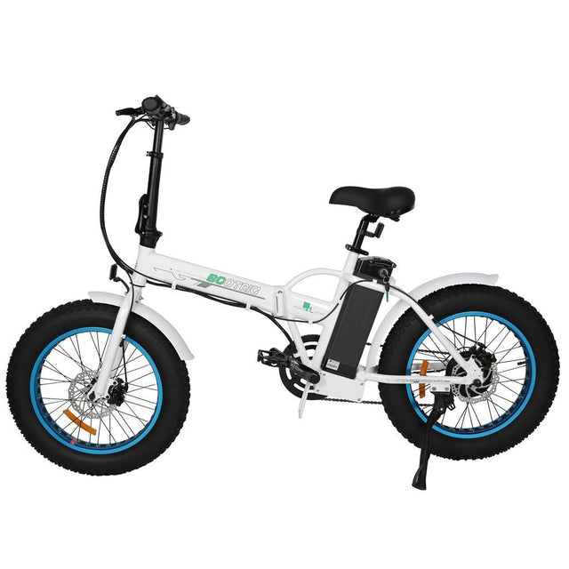 Ecotric 36v  Fat Tire Portable and Folding Electric Bike - E-Wheel Warehouse