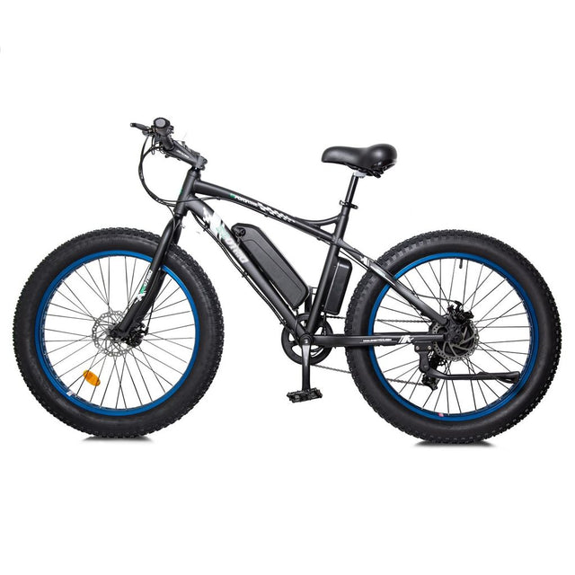Ecotric Best Fat Tire Beach Snow Electric E Bike - Blue 2020