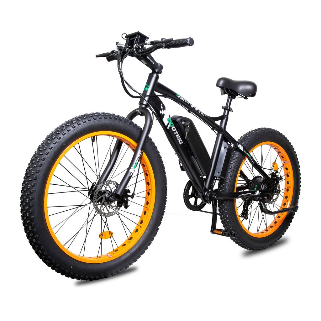 Ecotric Fat Tire Beach Snow Electric Bike - E-Wheel Warehouse