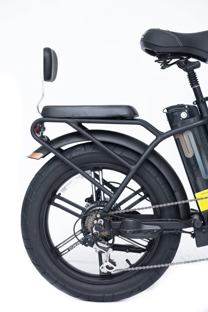 Green Bike Electric Motion City Path Edition Folding 48v E-Bike - E-Wheel Warehouse