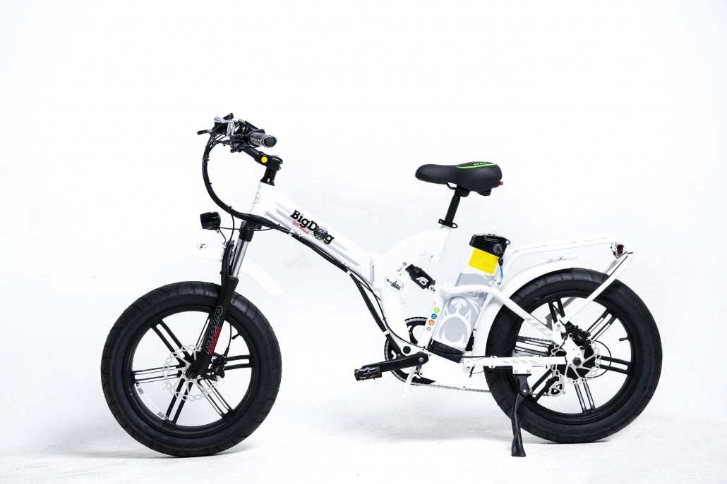 Green Bike Electric Motion Big Dog Off Road 2021 Edition 750 Watt 48V Electric Bike - E-Wheel Warehouse
